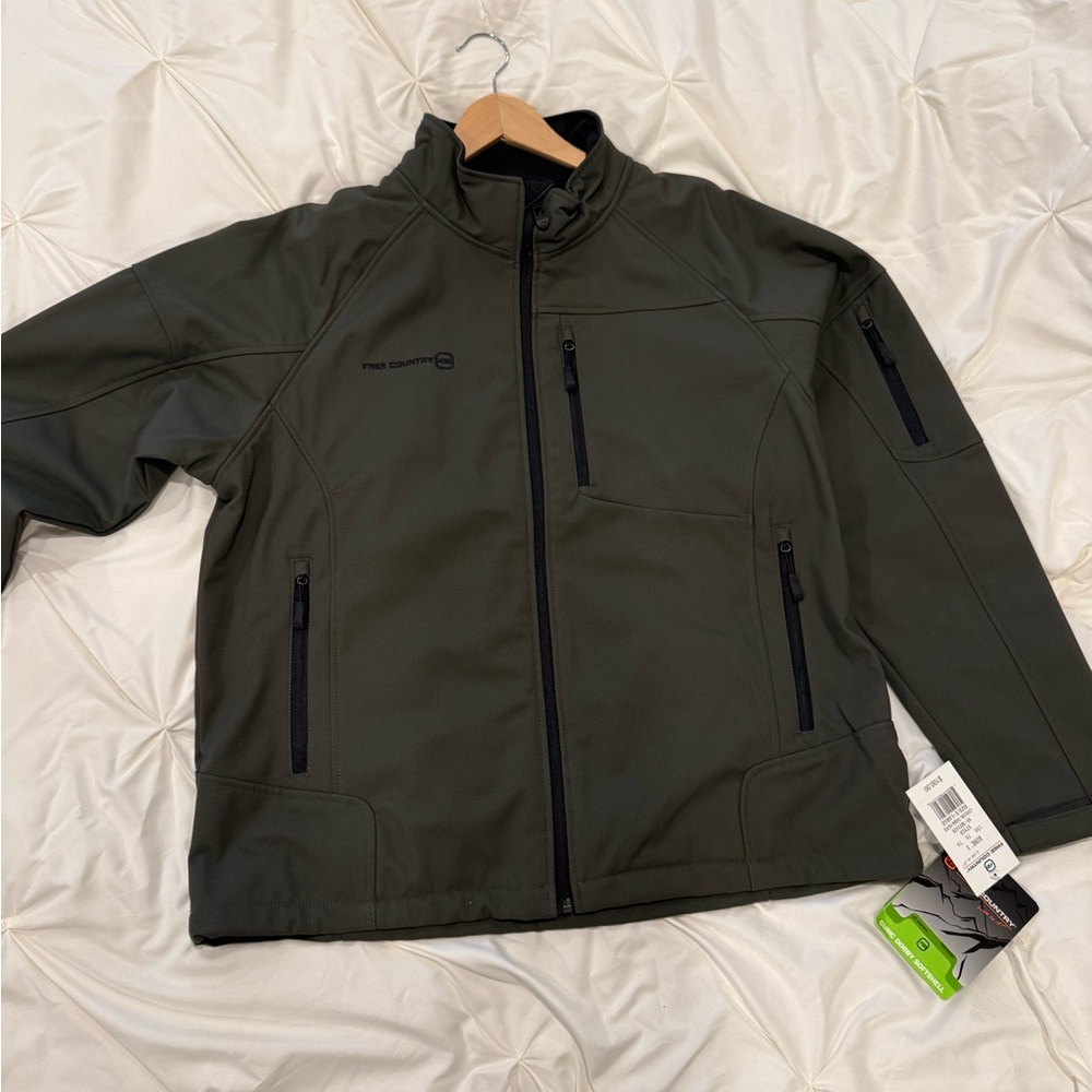 Free Country Men's Dark Green Performance Jacket